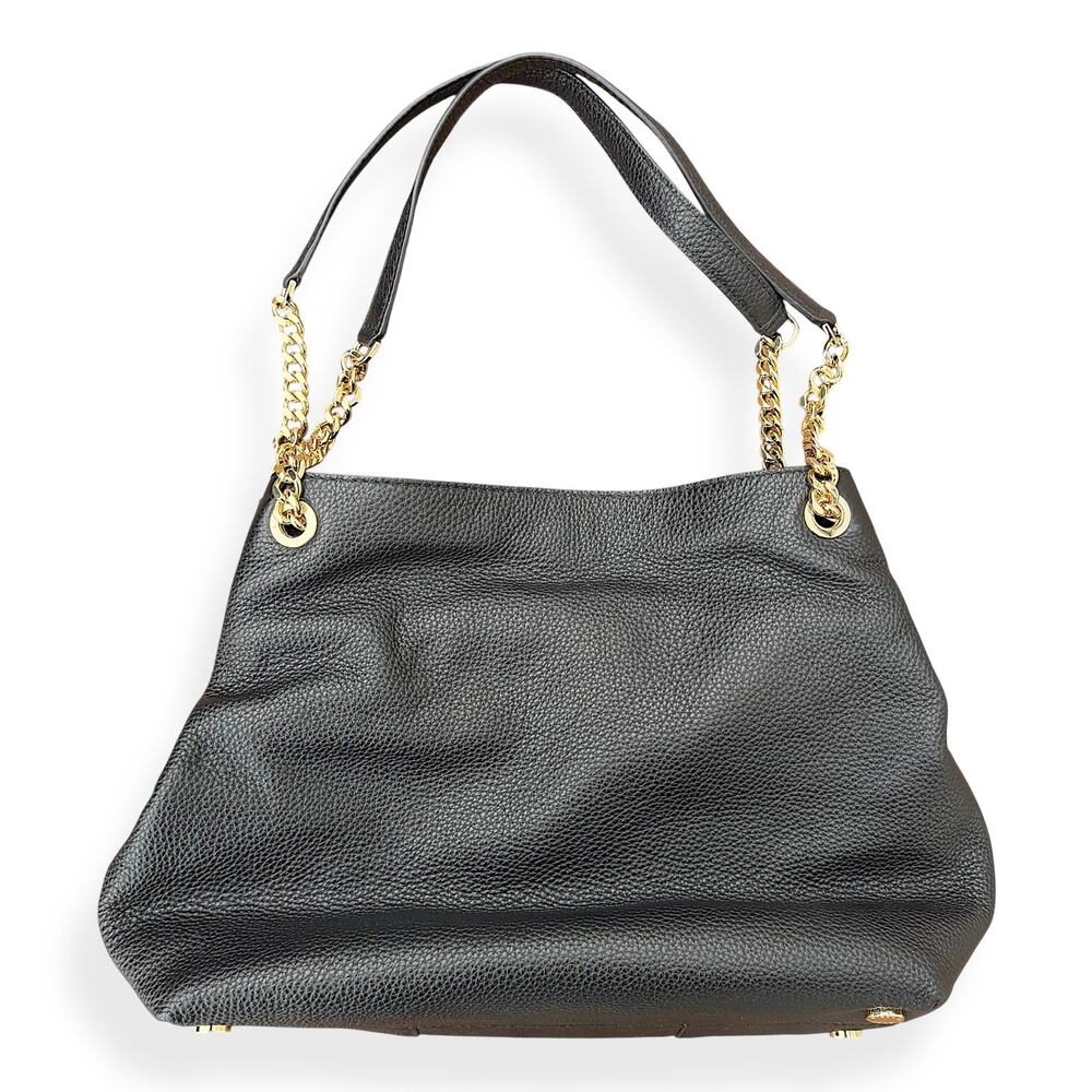 Michael Kors Jet Set Studded Leather Black Handbag | BRAND NEW - Picture 4 of 6